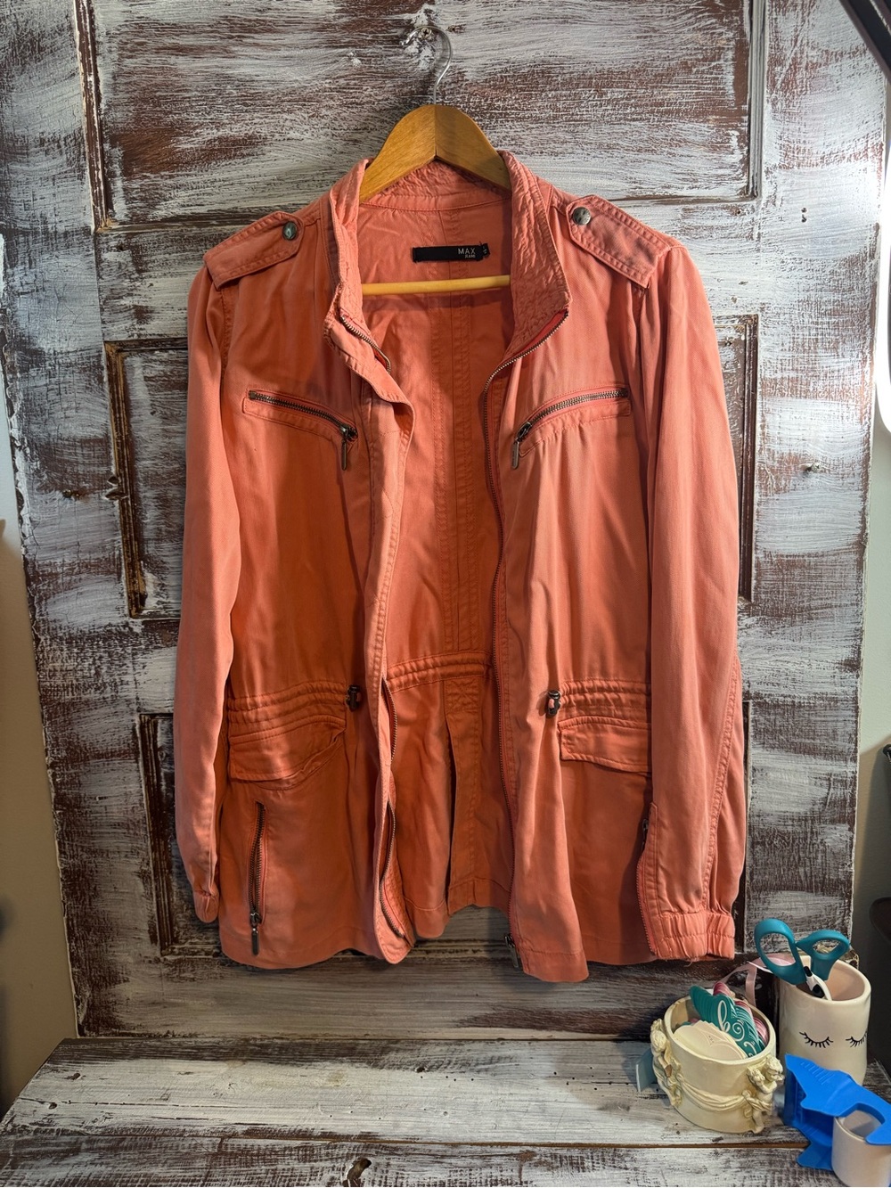 Max Jeans Coral Utility Jacket